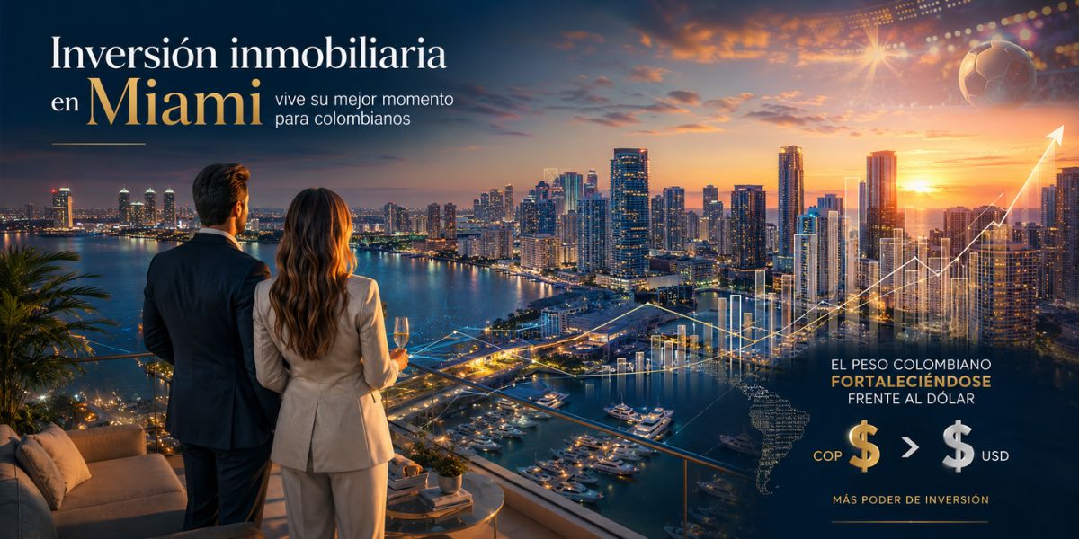 Inversión inmobiliaria en Miami vive su mejor momento para colombianos