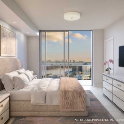 7200 Collins Unit C Bedroom West View