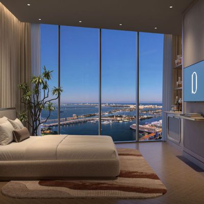 Delano Residences & Hotel Miami - Collection Bedroom-TWILIGHT