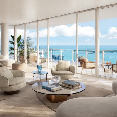 Faena Residences East Living Room