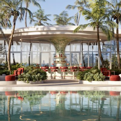 Faena Residences Level 11 Juice Bar and Pool