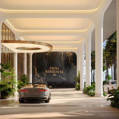 Faena Residences Porte Cochere