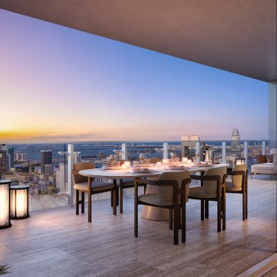 Faena Residences Terrace