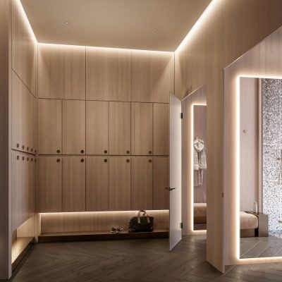 The Raider Residences Changing Room