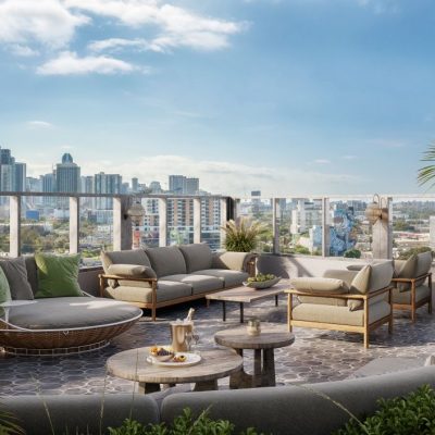 The Raider Residences Clubroom Terrace