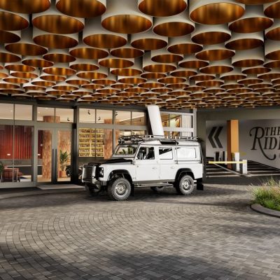 The Raider Residences Entrance Daylight