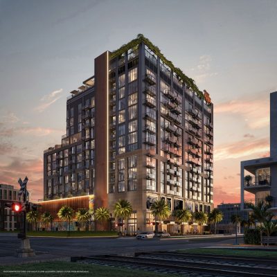 The Raider Residences Northeast Elevation