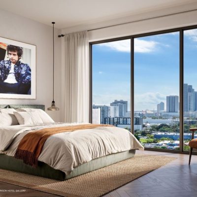 The Raider Residences Primary Bedroom