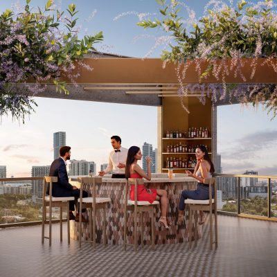 The Raider Residences Rooftop Pool Bar