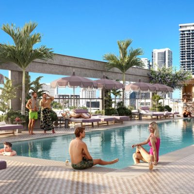 The Raider Residences Rooftop Pool