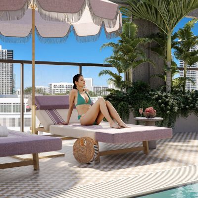 The Raider Residences Rooftop Pool