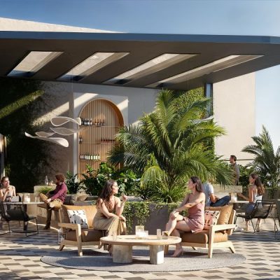 The Raider Residences Rooftop Wide Daylight