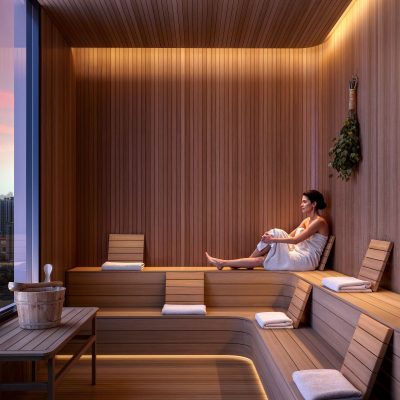The Raider Residences Sauna