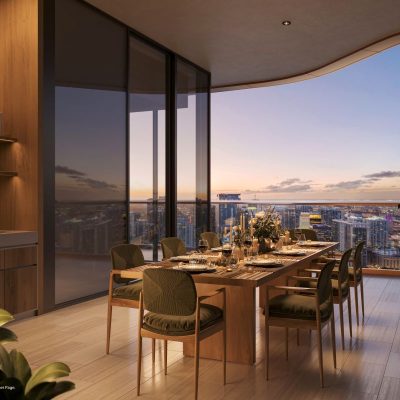 The Residences Mandarin Oriental COURTYARD NIGHT Col2 Unit03