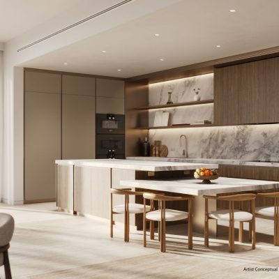 The Residences Mandarin Oriental KITCHEN Cool Palette
